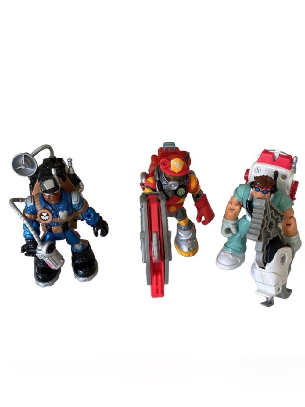Set of 3 - Mattel Rescue Heroes